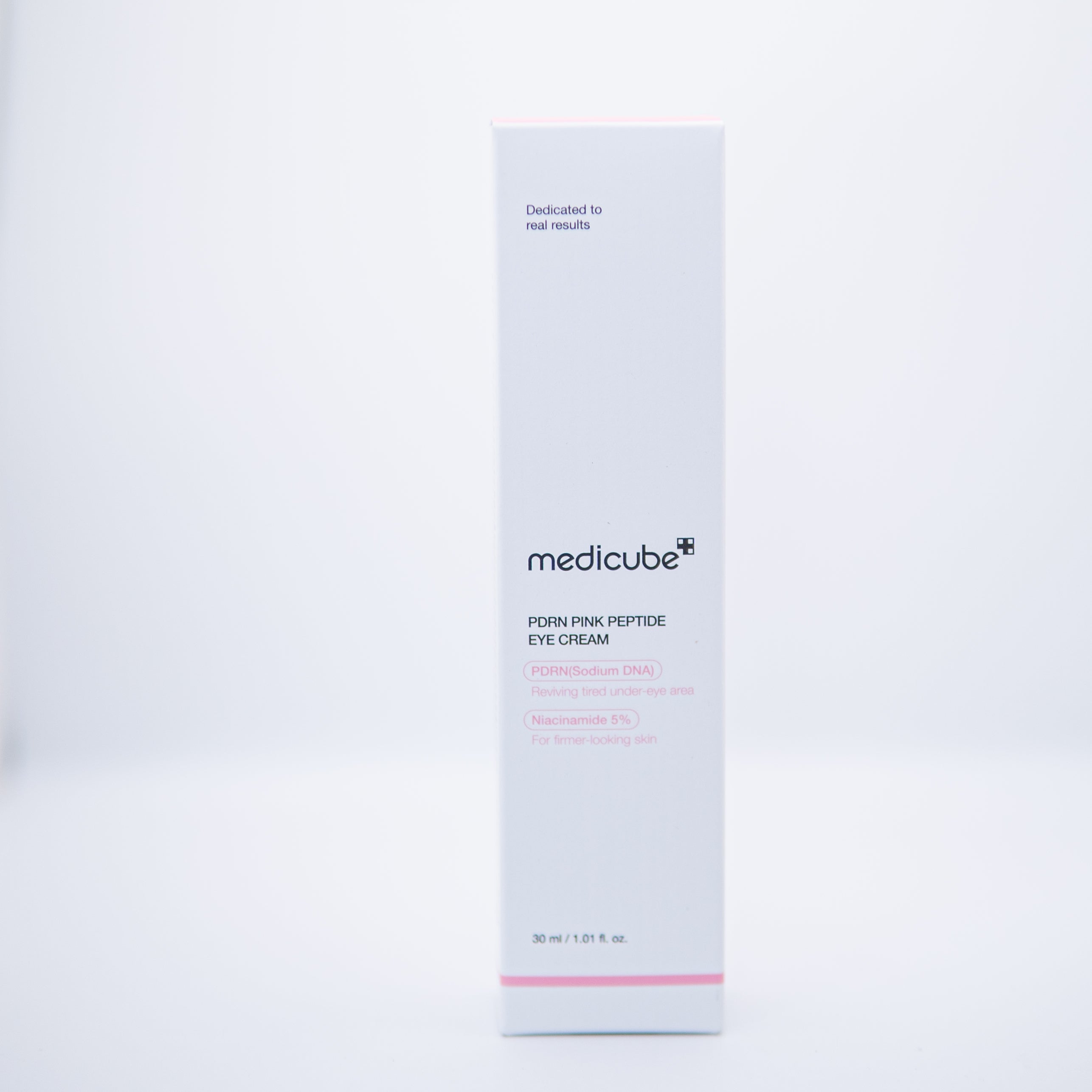 Medicube Salmon DNA PDRN Pink Peptide Eye Cream with Niacinamide and 99% Purity