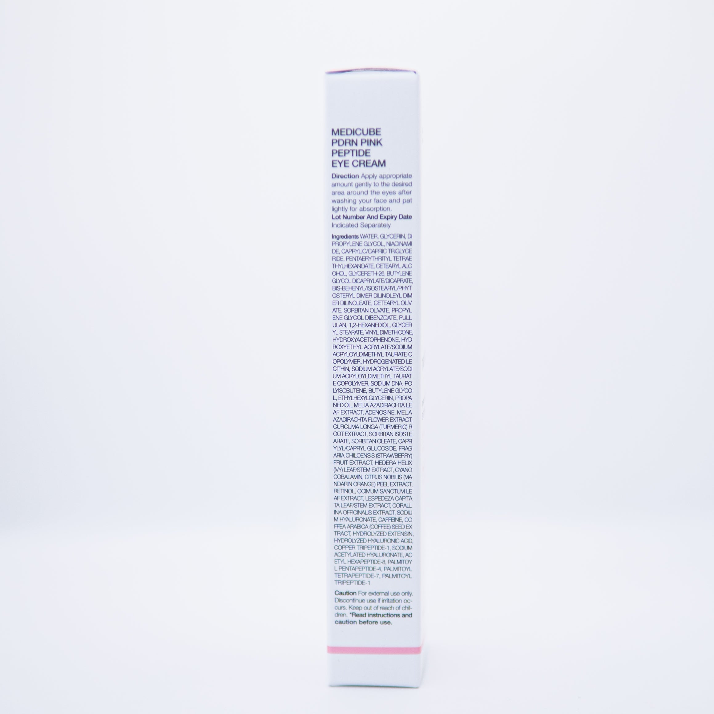 Medicube Salmon DNA PDRN Pink Peptide Eye Cream with Niacinamide and 99% Purity