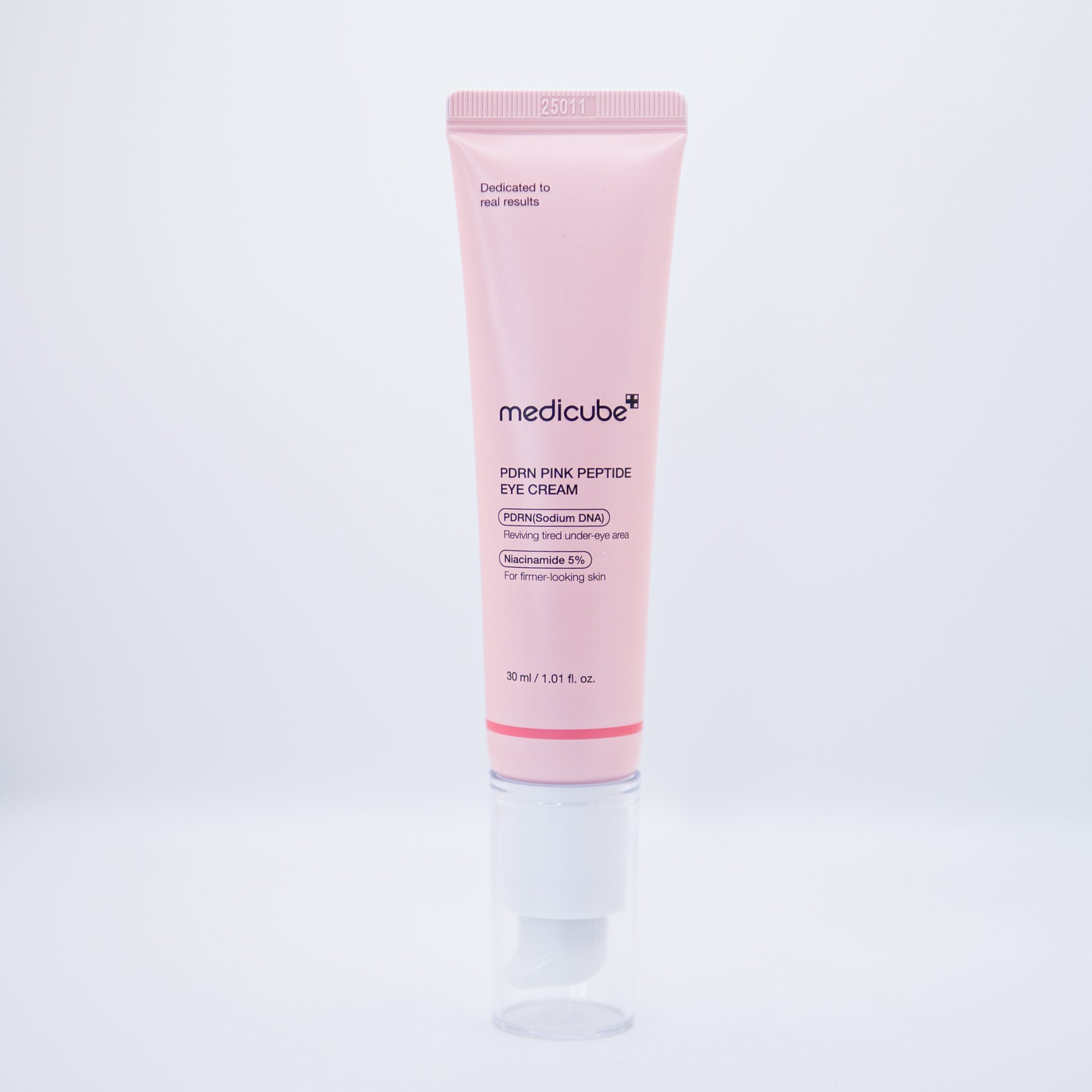 Medicube Salmon DNA PDRN Pink Peptide Eye Cream with Niacinamide and 99% Purity